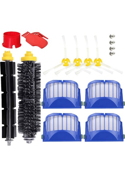 Irobot Roomba 600 Serisi 692 Elektrikli Süpürge Ana Yan Fırça Hepa Filtresi Için (Yurt Dışından)