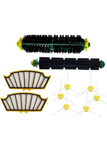 Irobot Roomba 500 Serisi Için Ana Fırça Yan Fırça Hepa Filtre Parçaları (Yurt Dışından)
