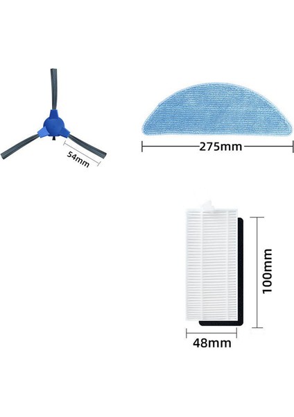 Cecotec Conga 2290 Ultra Yan Fırça Hepa Filtre Paspas Bezi Için (Yurt Dışından) fırsatları