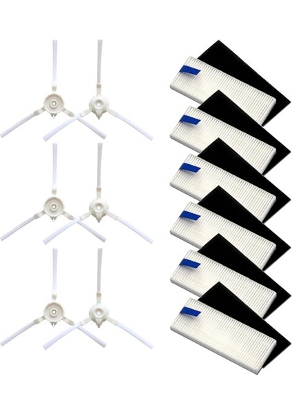 Tefal Rowenta EXPLORER/RR7687WH Serisi Için Yan Fırça Filtresi Hepa (Yurt Dışından)