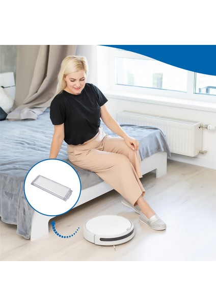 Xiaomi Mijia Mi Robot Süpürge Için 4 Adet Yıkanabilir Hepa Hava Filtresi (Yurt Dışından) indirimleri