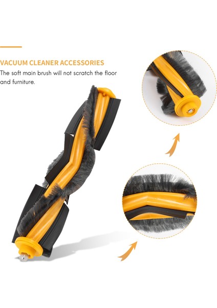 Ecovacs Deebot Ozmo 900 Için 8 Adet Yeni Rulo Fırça Yan Fırça Filtresi (Yurt Dışından) modelleri