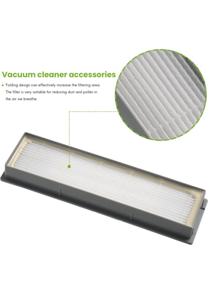Ecovacs Deebot Ozmo 920, 950, T5, 8'li Paket Için Yedek Filtre Setleri (Yurt Dışından) fırsatları