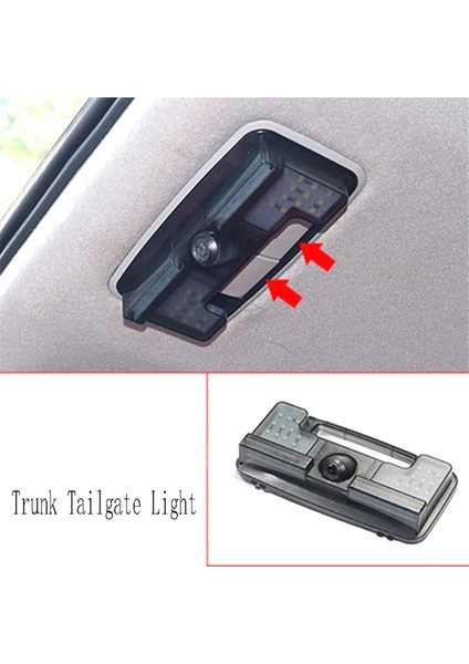 Araba Okuma Işıkları Montaj Bagaj Kapağı Toyota Land Cruiser Prado Için Işık Kapalı Okuma Işığı 150 120 2010-2021 (Yurt Dışından) modelleri