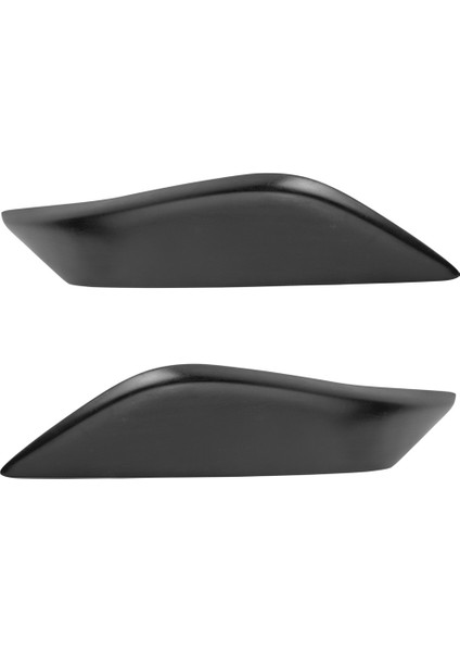 2pcs Araba Far Göz Kapakları Kaşları Kapak Aksesuarlar Lamba Hood Sticker Nissan 350Z 2 Kapı 03-08 Siyah (Yurt Dışından)