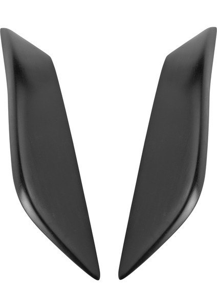 2pcs Araba Far Göz Kapakları Kaşları Kapak Aksesuarlar Lamba Hood Sticker Nissan 350Z 2 Kapı 03-08 Siyah (Yurt Dışından) fiyatları
