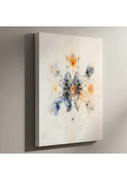 Soyut Geometrik Desenler Soyut Tablo