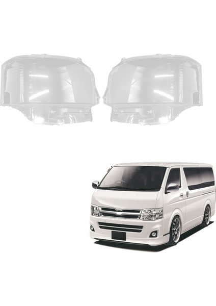 Toyota Hiace 200 Serisi 2010-2013 Sağ Far Kabuk Lambası Gölgesi Şeffaf Lens Kapak Far Kapağı (Yurt Dışından) fiyatları