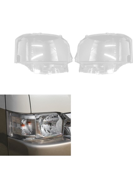 Toyota Hiace 200 Serisi 2010-2013 Sağ Far Kabuk Lambası Gölgesi Şeffaf Lens Kapak Far Kapağı (Yurt Dışından) modelleri