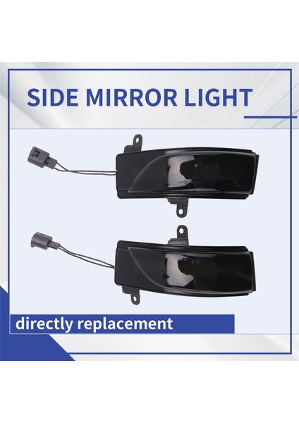 Araba LED Dinamik Yan Ayna Karıştırıcı Işık Dönüş Sinyal Lambası Subaru Crosstrek Forester Için Impreza Legacy Outback Wrx Stı (Yurt Dışından) modelleri