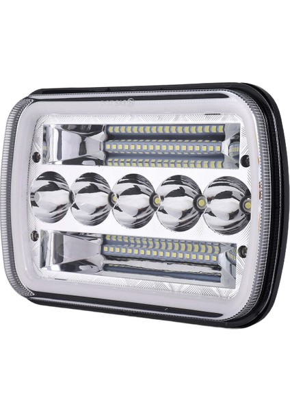 5X7INCH 7X6INCH LED Far Far Hi-Lo Işın Halo Drl Jeep Cherokee Xj Wrangler Yj (Yurt Dışından) fiyatları