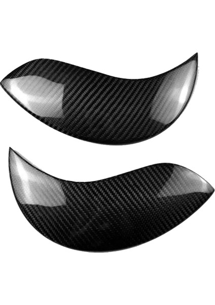 Araba Ön Far Kaş Kafası Işık Göz Kapağı Kaş Karbon Fiber Trim Bmw Mini R55 R56 R57 R60 (Yurt Dışından) indirimleri