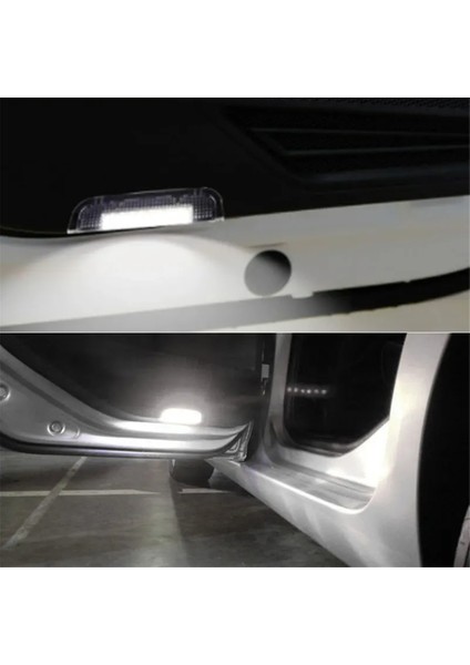 LED Hoş Geldiniz Nezaket Yan Kapı Işık Projektör Uyarı Işığı 1K0947411A Vw Touareg Tıguan Golf Passat cc Jetta (Yurt Dışından) modelleri