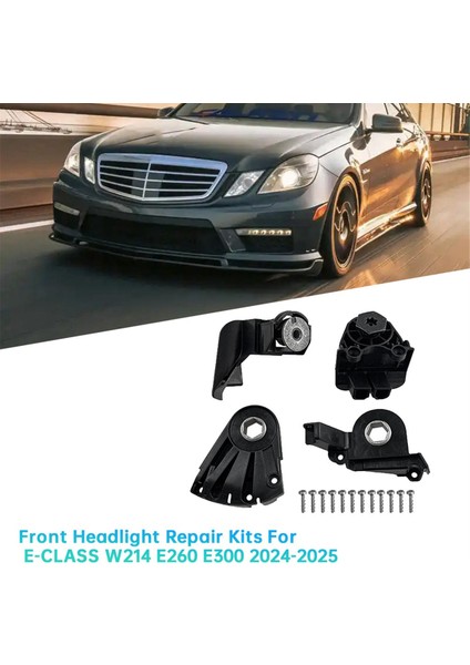 1set Ön Far Onarım Kitleri Mercedes-Benz E-Serisi W214 E260 E300 24-25 Far Braketi Montaj A2148206202L A A (Yurt Dışından) fırsatları