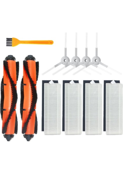 1set Ana Fırça Yan Fırça Hepa Filtre Mop Bez Xiaomi Mijia Için Yedek Parçalar G1 Mjstg1 Mı Robot Vakum-Mop Essential (Yurt Dışından)