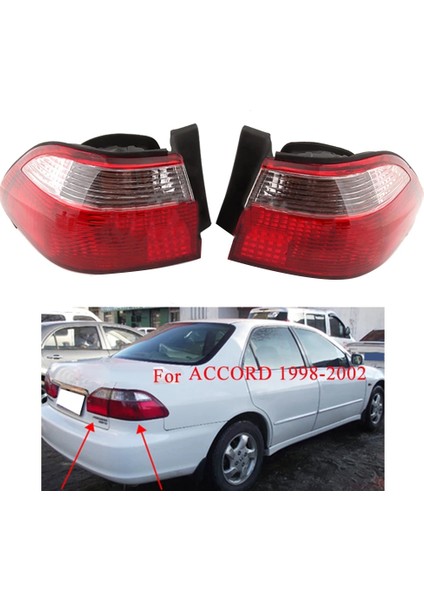 Honda Accord Için Araba Arka Arka Lamba Fren Lambası 1998 1999 2000 2001 2002 Aksesuarlar Doğru (Yurt Dışından) fiyatları