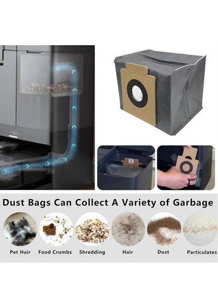 Eufy X10 Pro Omni Değiştirme Için Uyumlu Ana Yan Fırça Hepa Filtre Mop Padleri Toz Çantalar Yedek Parçalar Aksesuarlar (Yurt Dışından) modelleri