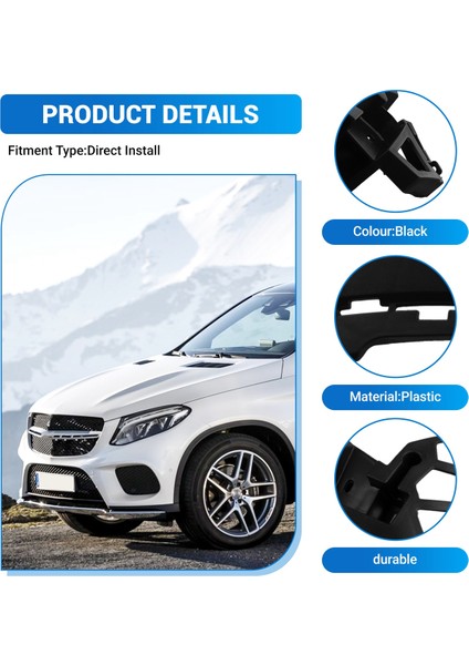 Mercedes Benz Gle Sınıfı 2926200200 Için Ön Tampon Braketi Far Çerçevesi 2926200100 (Yurt Dışından) fırsatları