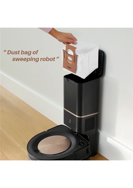 12 Paket Vakum Toz Torbaları Ecovacs Deebot Ozmo T8 Aıvı T8 Max T8 Serisi T9 Serisi N8 Pro N8 Pro Robot Vakum Parti (Yurt Dışından) fiyatları
