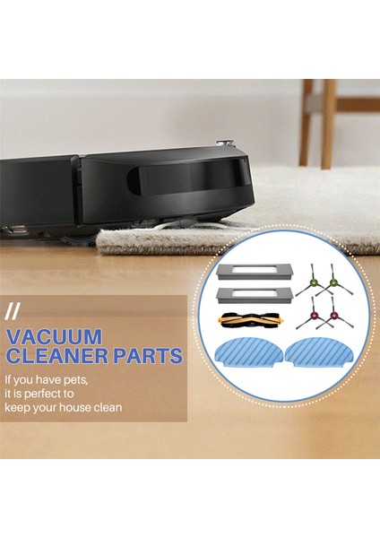 Yedek Parça Aksesuar Seti Ecovacs Deebot Ozmo N7/n8 PRO+/920/950/T5/T8/T8 Için Uyumlu (Yurt Dışından) indirimleri