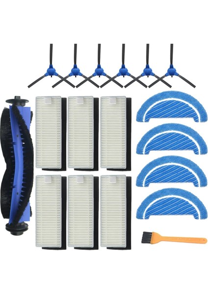 Robot Yan Fırça Hepa Filtre Mop Bez Cecotec Conga Mükemmelliği 1090 Robot Vakum Süpürge Parçaları Aksesuarları (Yurt Dışından)