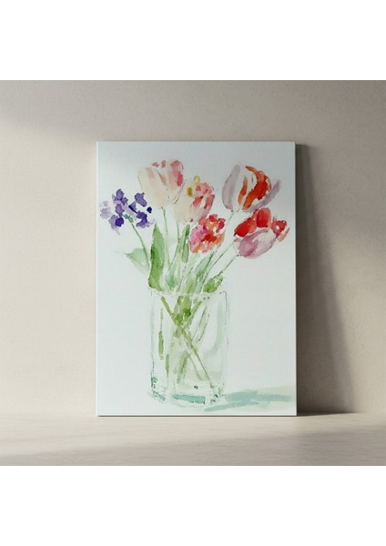 Suluboya Lale Buket Tablosu fiyatları