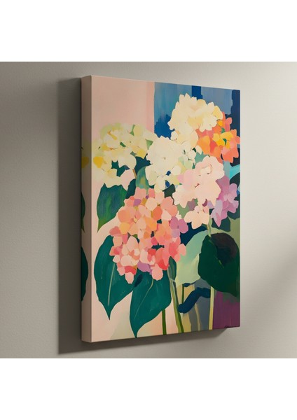 Modern Tarzı Ortanca Çiçekleri Tablosu