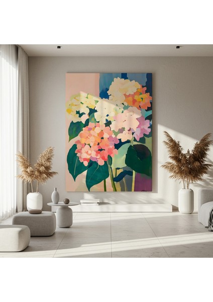 Modern Tarzı Ortanca Çiçekleri Tablosu fırsatları