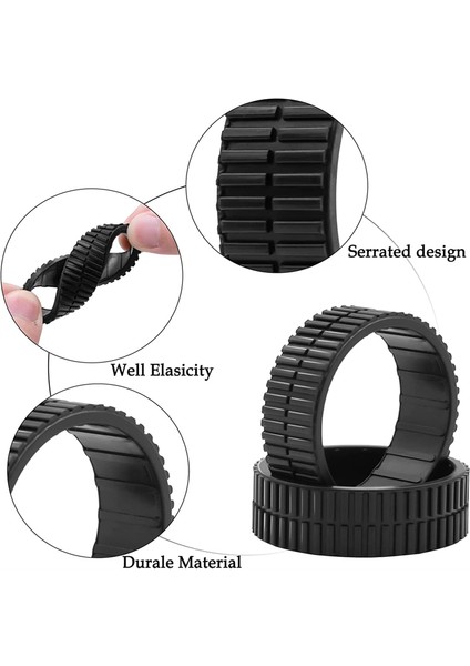 Irobot Braava 380 380T 320 MINT5200 Robot Vakum Süpürge Yedek Parçaları Için 4 Pc Slip Olmayan Tekerlek Lastikleri (Yurt Dışından) modelleri