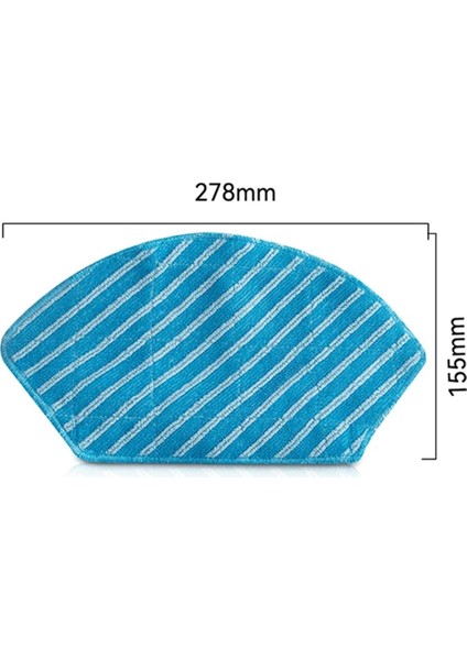 Midea M7 M7 Pro I10 M71CN R20M01BM71CN Robot Vacu Searrıcer Ana Fırch Hepa Filtre Mop Rag Aksesuarları (Yurt Dışından) modelleri