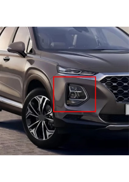 Araba Ön Far Kapağı Abajur Lambası Lamba Far Farlar Lens Kapağı Hyundai Santa Fe 2019 2020 Sağ (Yurt Dışından) modelleri