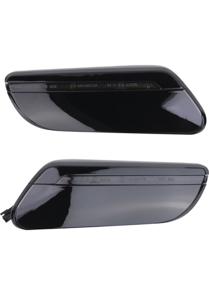 Araba Dinamik Füme Lens LED Yan Işaretçi Mini Cooper F55 F56 F57 2014- Turn Sinyal Lambası 63137298347,63137298348 (Yurt Dışından)