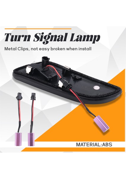Araba Dinamik Füme Lens LED Yan Işaretçi Mini Cooper F55 F56 F57 2014- Turn Sinyal Lambası 63137298347,63137298348 (Yurt Dışından) indirimleri