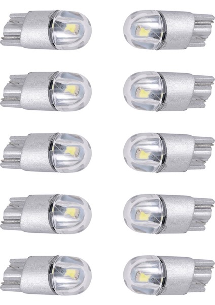10PCS 6000K Canbus T10 168 194 W5W Dome Lisans Yan Işaretleyici LED Ampul Beyaz (Yurt Dışından) modelleri