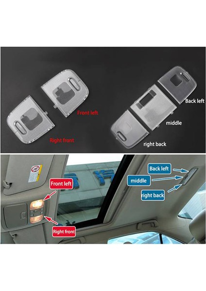 Otomatik Iç Harita Okuma Işık Örtüsü, Içeriden Gelen Çatı Tavan Kubbe Lamba Muhafaza Kapağı Kabuğu Toyota Camry 2006-2011 (Yurt Dışından) fırsatları