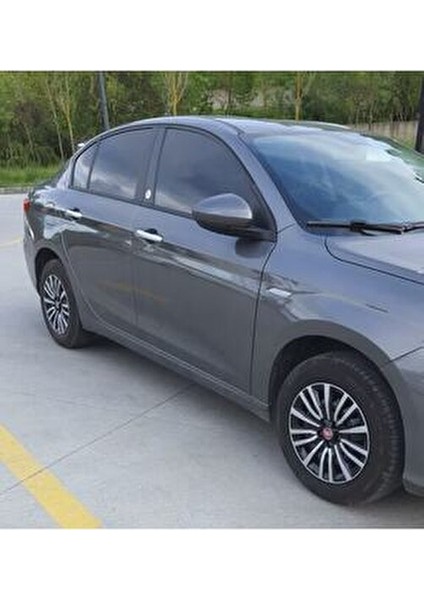 Fiat Jant Kapağı 15 inç Kırılmaz ve Esnek Yapı ile Kolay Montaj 1 Adet