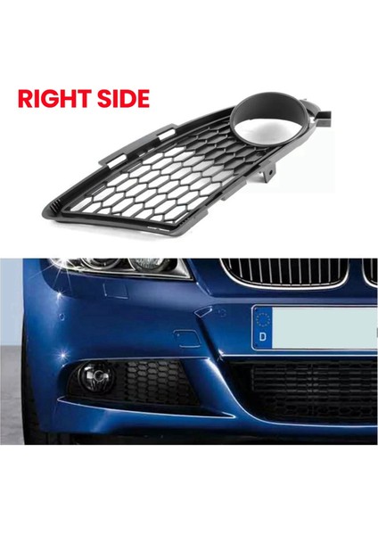 Bmw 3 Serisi Için E90 E91 Lcı M Sport 2009-2011 Araba Ön Tampon Mtech Sis Izgaraları 51117891396 Sağ (Yurt Dışından)