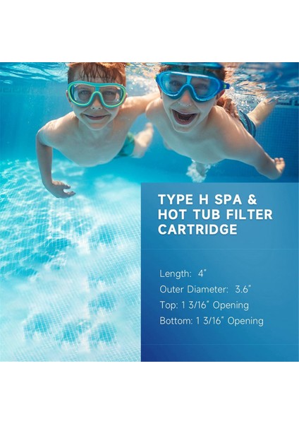 8 Paket Havuz Filtresi Intex 29007E Tip H Havuz Filtre Kartuşu, 330 Gph Filtre Pompası Zemin Havuzu Filtreleri (Yurt Dışından) indirimleri