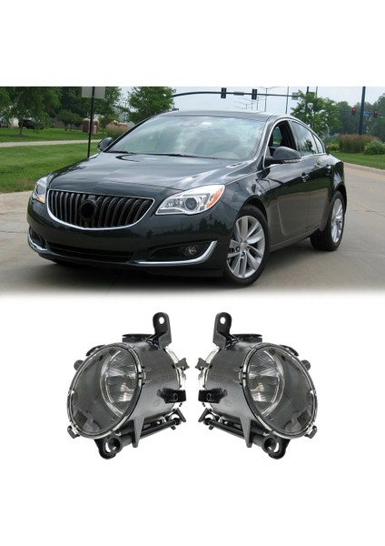 22865974/22865975 Araba Ön Sol Sağ Tampon Sis Farları Buick Regal 2014 2015 2016 2017 (Yurt Dışından) modelleri