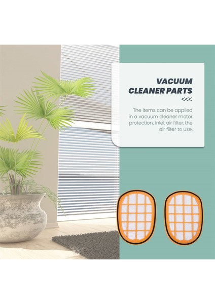 2pcs Vakum Süpürge Filtre Aksesuarları Philips FC6822 FC6823 FC6827 FC6908 FC6906 Vakum Süpürge Parçaları (Yurt Dışından) fırsatları