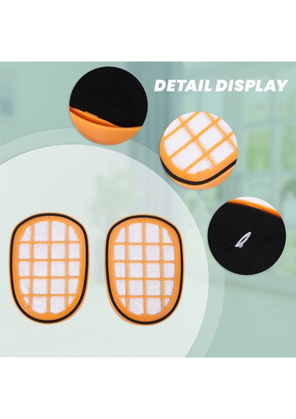 2pcs Vakum Süpürge Filtre Aksesuarları Philips FC6822 FC6823 FC6827 FC6908 FC6906 Vakum Süpürge Parçaları (Yurt Dışından) indirimleri