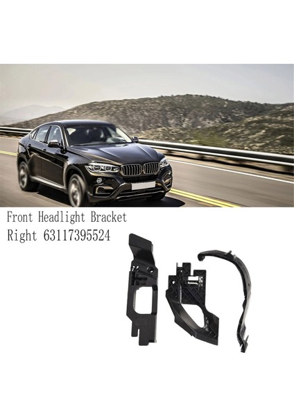 Bmw X6 F15 F85 F16 F86 Için Araba Ön Far Braketi Sağ 63117395524 (Yurt Dışından) modelleri