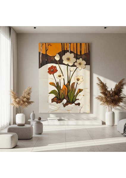 Kış Bahçesi Soyut Tablosu fırsatları