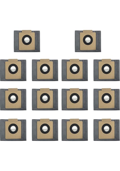 14 Paket Toz Torbaları Eufy Temiz X8/x8 PRO/X10 Pro Omni Robot Vakum Kendi Üzerinde Boş Istasyon, Vakum Aksesuarları Parçaları (Yurt Dışından)