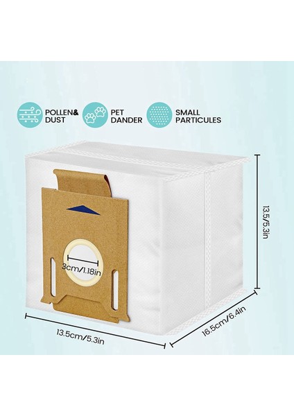 10 Ecovacs Deebot N8+ N8 Pro+ T8 T8+ T8 Aıvı T8 Aıvı+ T8 Max T9+ Yedek Toz Torbaları (Yurt Dışından) indirimleri