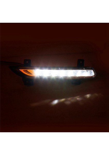 Araba Ön LED LED Drl Sis Işığı Renault Fluence 2014+ Otomatik Sürüş Lambası Gündüz Çalışan Işık Tampon Lambası (Yurt Dışından) modelleri