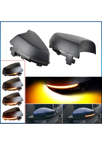 Yan Dikiz Vw Polo Mk5 6r 2009-2013 Için Dinamik Dönüş Sinyal Işıkları (Yurt Dışından) modelleri