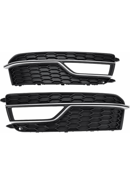 Ön Tampon Sis Izgara Kapağı Sis Lambası Audi A5 S-Line S5 Için Alt Grille 2013-2016 8T0807681K 8T0807682K (Yurt Dışından)