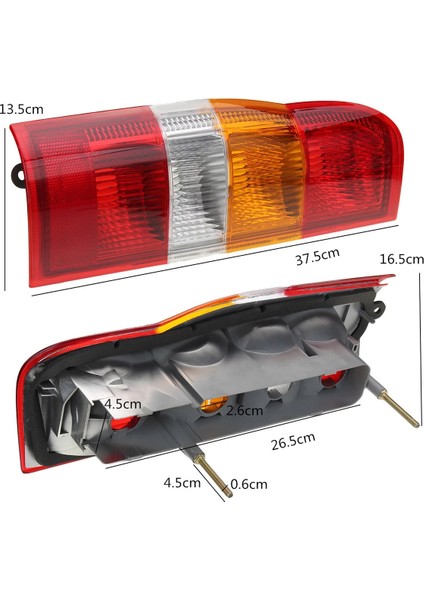 2pcs Araba Arka Kuyruk Işığı Freni Ford Transit Mk6 2000-2006 3247872E LCCF01005 (Yurt Dışından) fırsatları