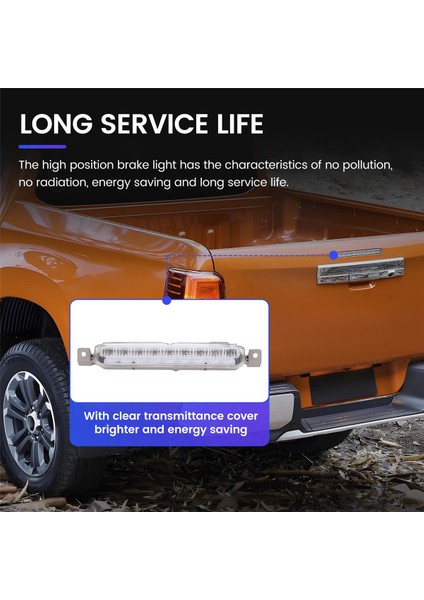 Mitsubishi Pickup L200 Triton 2015-2022 Arka Üçüncü Fren Işığı 8334A159 (Yurt Dışından) fırsatları